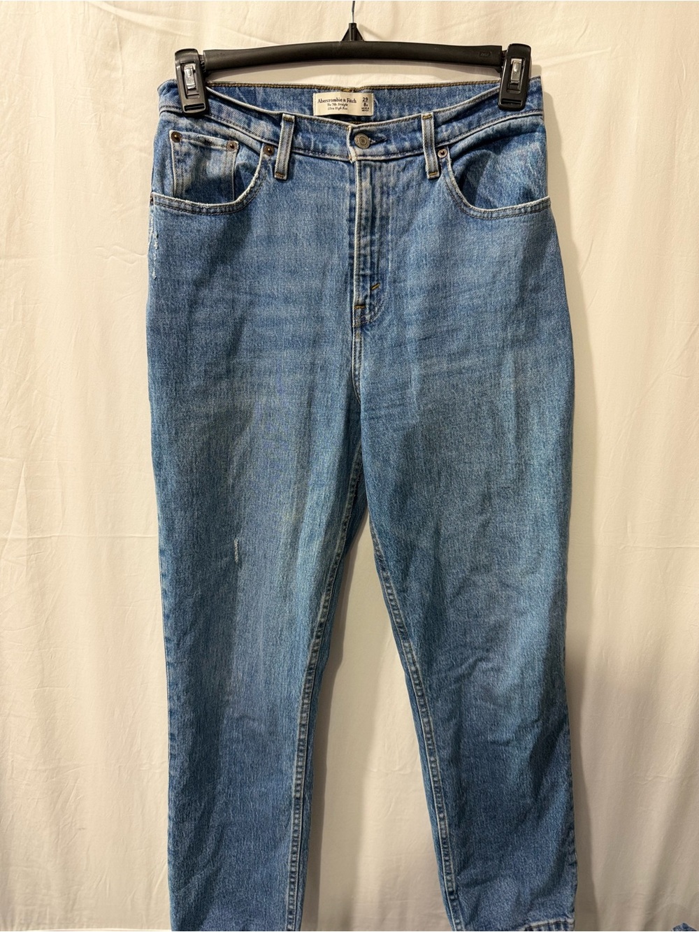 Abercrombie & Fitch Medium Blue High-Rise Women's Jeans